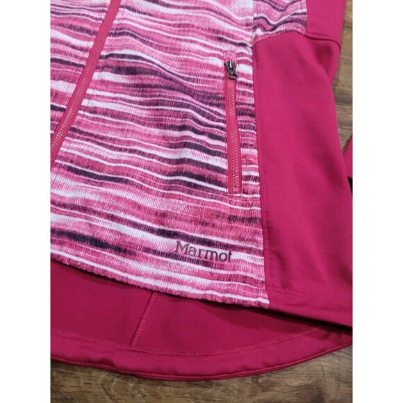 Marmot Jacket Womens XL Xtra Large Long Sleeve Zip Lightweight Outdoors Hooded - Picture 4 of 10